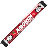 Partisan United Schal Amorim HD, rot, 127x20