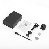4K Mini Überwachungskamera Innen [WLAN/Ohne WLAN 2,4 GHz] mit 32GB SD-Karte, Bewegungserkennung, Nachtsicht & 150° Weitwinkel – Kompakte Sicherheitskamera für Haus, Babyzimmer und Büro (Schwarz)