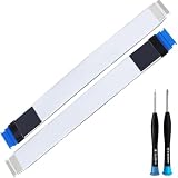 ZHUROUPU DVD Disk Drive Laser Lens Ribbon Flex Kabel Ersatz für PS4 CUH-1001A CUH-1115A 480Mbps 8 Pin EPS, Daten Ribbon Kabel für KEM-490AAA KES-490A Laser Lens für Sony Playstation 4 Konsole 2PCS