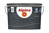 Alpina Farbrezepte Innenfarbe – Dunkle Eleganz matt – Wandfarben für einzigartige Farbwirkungen und Raumstimmungen – atmungsak