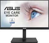 ASUS Eye Care VA229QSB - 21,5 Zoll Full HD Monitor - Rahmenlos, ergonomisch, Flicker-Free, Blaulichtfilter, FreeSync - 75 Hz, 16:9 IPS Panel, 1920x1080 - DisplayPort, HDMI, D-Sub, USB Hub