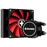 Xilence LQ120 AMD und Intel 120mm AiO Wasserkühlung, AM5/AM4, LGA 1700/2066/2011/1151/1150/1155/1156/1200, 200W TDP, 120mm PWM Lüfter, optimal für hohe Kühlanforderungen im Gaming/Streaming, schw