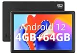 SGIN 10 Zoll Tablet, 4GB RAM 64GB ROM, erweiterbar auf 128GB, Android 12 Octa-core Prozessor, HD IPS Bildschirm, 6000mAh Akku, Dual Kamera, Bluetooth 5.0, GPS (Schwarz)