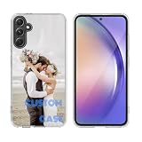TIANDIMY Personalisierte Handyhülle mit Foto für Samsung Galaxy S20 Plus, Silikon Schutzhülle Individuelle Text Bildern selber gestalten Hülle für Samsung Galaxy S20 Plus C