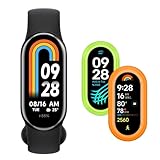Xiaomi Smart Band 9 – AMOLED-Display 1,62 Zoll (3,62 cm) – Touchscreen, Multisport-Tracker, Aktivitätstracker, Herzfrequenzmonitor, Bluetooth-Konnektivität, Schwarz, One Size, Uhr mit Laufclip