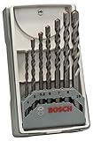 Bosch Professional 7-teiliges CYL-3 Betonbohrer Set (für Beton, 4/5/5,5/7/8/10 mm, Zubehör Schlagbohrmaschine)