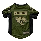Littlearth NFL Valor Pet Stretch Jersey Jacksonville Jag