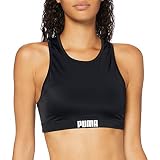 PUMA Damen High NCK T Badebekleidung, Schwarz, L EU