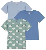 Petit Bateau A0BHO Kurzarm-T-Shirts Jungen Variante 1 2 J
