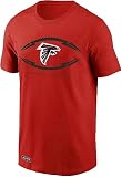 NFL Youth 8-20 Armour Ball Team Color Performance Primary Logo Kurzarm T-Shirt, Atlanta Falcons, 18-20