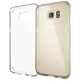 NALIA Handyhülle kompatibel mit Samsung Galaxy S7 Edge, Slim Silikon Motiv Case Hülle Cover Crystal Schutzhülle Dünn Durchsichtig, Etui Handy-Tasche Schale Back-Cover Smart-Phone Bumper - Transp