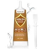 Lederkleber Extra Stark, Professioneller Leder kleber, Wasserdicht Kleber für Leder, Transparenter Lederkleber Kleber für Schuhe, Jacke, Geldbörse, Gürtel und Sofa(100ML)