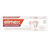 elmex Zahnpasta Kariesschutz Professional 75 ml – medizinische Zahnreinigung für hochwirksamen Kariesschutz – mit patentiertem Zuckersäuren-N