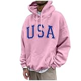 FUXINGHUAYA Sun Hoodie Hoodie Herren Langarm Kapuzenpullover Pullover Mit Kapuze Karierten Warm Hoody Kordelzug Jacquard Sweatshirt Mit Kapuze Taschen Baumwolle Sweatshirt Kordelzug Mit T