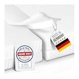 Rosenkern® Liebesbrücke für Matratzen 200 x 25 - [Qualität aus Deutschland] - Matratzen-Ritzenfüller aus einem Stück - Bettritzenfüller - Matratzenkeil für Matratzen & Topper ab 5