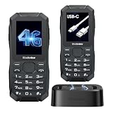 Blackview N1000 Seniorenhandy Ohne Vertrag mit Dual 4G SIM mit Notruftaste | Outdoor Smartphone | 3300mAh Akku Lange Standby-Zeit | Großtastenhandy mit Ladestation | 2,4' Farbdisplay