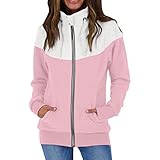Weihnachtspullover Große Taschen Damen Hoodies mit-Kapuze Sweatshirts Langärm Kapuzenpullover Weihnachten Elegant Urlaub Retro Freizeit Hoodie Festlich Bedruckte Spinne Print Lang Merry