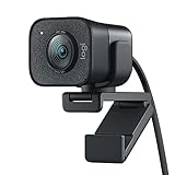 Logitech StreamCam - Livestream-Webcam für Youtube und Twitch, Full HD 1080p, 60 FPS, USB-C Anschluss, Gesichtserkennung durch Künstliche Intelligenz, Autofokus, vertikales Video - Graphit, Schw