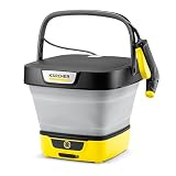 Kärcher Mobile Outdoor Cleaner OC 3 Foldable, Fördermenge: 2 l/min, faltbarer Wassertank, Gewicht: 2,2 kg, Wassertank: 8 l, Lithium-Ionen-Akk