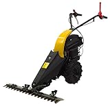Texas Profi Benzin Balkenmäher CB8700 159ccm Wiesenmäher Hochgrasmäher Rasenmäher mit Antrieb Radantrieb | Schnittbreite 870 mm | 4-Takt Motor | 3,4 PS | für gewerbliche Nutzung geeig