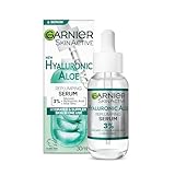Garnier SkinActive - Hyaluronic Aloe Repulpant Gel-Serum, Soin Enrichi mit Hyaluronsäure und Aloe Vera, Pour Tous Types de Peaux, 30