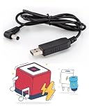 maxx.onLine® 1m Ladekabel für Toniebox oder andere Geräte, DC 5V auf 9V Typ A auf DC 5,5 x 2.1/2.5 mm Hohlstecker, DC Spannungswandler, Step up- & Boost Converter Kab
