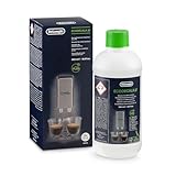 De'Longhi EcoDecalk Entkalker DLSC500, 5 Entkalkungs Dosen, Kaffee Maschinen Entkalker, Kaffee Maschinen Wartungs Zubehör, Pflanzliche Inhaltsstoffe, Flasche mit 5 Dosen, 500