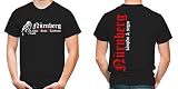 Nürnberg Ehre & Stolz T-Shirt | Fussball | Ultras | FB (L)