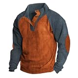 Wdgfv Hoodie Männer Hoodie Herren Oversize Kapuzenpullover Für Herren Langarm Freizeit Jacquard Farbblock Sweatshirt Mit Zip Taschen Basic Oberteile Herren Kapuzenpullover Schwarz Herren F