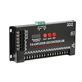 Kznifmk 18-Kanal-Ausgang, Einfarbige Lichtstreifen/6 RGB-Lichtstreifen, Programmierbarer Controller, Steuerung für Einschaltreihenfolge des L