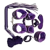 Paare sexy Bett Spielzeug Geschenksets Sex Kits Bündel Bindungsset Flirt Tool Police Cosplay Party Lieferungen 7p