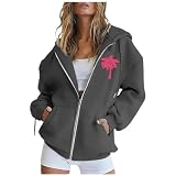 GFPGNDFHG Angebot des Tages Teddyfell Jacke Damen Flauschige Jacke Herbst Pullover Damen Hoodies Damen Stricktop Damen Oversized Hoodie Sommer Poncho Weste Grün Damen Damen Boots Schw