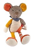 Sigikid Kuscheltier Maus Patchwork Sweety für Babys und Kinder Unisex