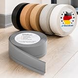 Floordirekt Sockelleiste Selbstklebende Fußleiste - 50 x 15 mm - Küchenleiste, Knickleiste individuell zuschneidbar - Weichsockelleiste aus PVC (Länge: 10 Meter, Buche-Hell, Oslo)