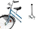 Satteladapter Damen 1 für DDR Fahrrad Kindersitz vorn für Rahmen mit 20mm Durchmesser - 29