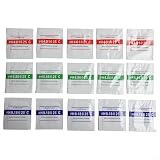Desiumite pH-Messgerät, Kalibrierlösung, Pufferpulver 4,01, 6,86, 9,18 für Standard-pH-Tester, Genauigkeit ± 0,01 pH-Einheit bei 25 °C, kompatibel mit allen elektronischen Geräten (15 Stück)
