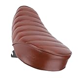 Sxhlseller Retro-Streifen-Sitzkissen für Z50 |Vintage-Motorrad-Pad mit Halterung, Wasserdicht, Rutschfest, Affen-Fahrrad-E