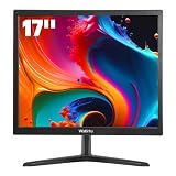 Wstirhy 17 Zoll PC Monitor 1280 X 1024 Bildschirm 4:3 LED Monitor, HDMI Monitor, 60 Hz, 5Ms, VESA montierbar, VGA Monitor Eingebaute Lautsp