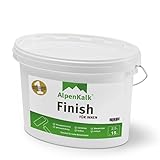 AlpenKalk® Finish | Farbloser Schutzüberzug für Kalkfarbe & Rollputz | Kratzfest, Stoßfest & Fettabweisend | Ideal für hochbeanspruchte Bereiche | 2,5kg