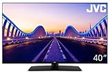 JVC 40 Zoll Fernseher LT-40VF4455 Full HD Fernseher mit 102 cm Bildschirmdiagonale und integriertem Triple-Tuner, LED TV schw