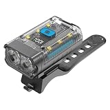 Fahrradlicht, verstellbare Fahrradbeleuchtung, Nachtfahrlicht, wiederaufladbar, Mountainbike Light, Fahrradlicht, Fahrradlampe, geeignet für N