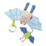 SIGIKID 41013 Anhänger Fledermaus Urban Mädchen und Jungen Babyspielzeug empfohlen ab Geburt b
