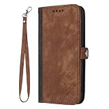 HAOFUGUI Klapphülle Handyhülle für Huawei P40 Pro Case, mit [Standfunktion] [Kartenfächern] Lederhülle Klapphülle Flip Case, Premium Leder Flip Hü