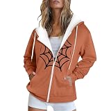 1 Euro Artikel Same Day Lieferung Produkte Sweatshirts FüR Damen Dunkelblau Modischer Kapuzenpullover mit Langen Ärmeln und Reißverschluss Sportjacke lockerer Kapuzenpullover mit Blumendruck für D