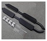 Gepäckträger Querträger Für Land Für Rover Für Defender 110 2020 2021 2022 Trittbretter Seite Schritt Bar Pedale Nerf Bars Auto Zubehör Relingträger(Schwarz)