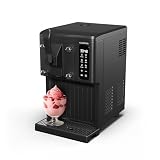 Klarstein SweetSwirl Eismaschine - 3-in-1 Für Eiscreme, Milchshakes & Smoothies, 1,5 L Tank, Touch-Display, Keep-Cool-Modus, Reinigungsfunktion, Schw