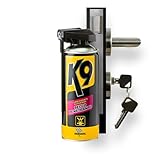 Bardahl K9 Ober-Schmiermittel, entfernt Verschleiß und Reibungen, PTFE-Spray für Schlösser und Scharniere, kompatibel mit Holz, Leder, Gummi, Kunststoff, Glas und Metall, 400