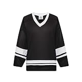 EALER H400 Series Blank Ice Hockey Practice Jersey League Jersey for Men and Boys - Senior and Junior - Adult and Y