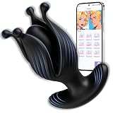 Qhysin Prostata Stimulation Männer Analvibratoren für Mann mit 10 Vibrations- und Rotationsmodi Analplug mit APP Anal Vibrator G Punkt Vibratoren Anal Dildo Sex Spielzeug für die Männer F