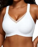 Damen-BHS, kabelloser Jelly-BH für Damen, UK, nahtlos, ohne Bügel, weicher Halt, gepolsterte T-Shirt-Damen-Bralettes für den Alltag